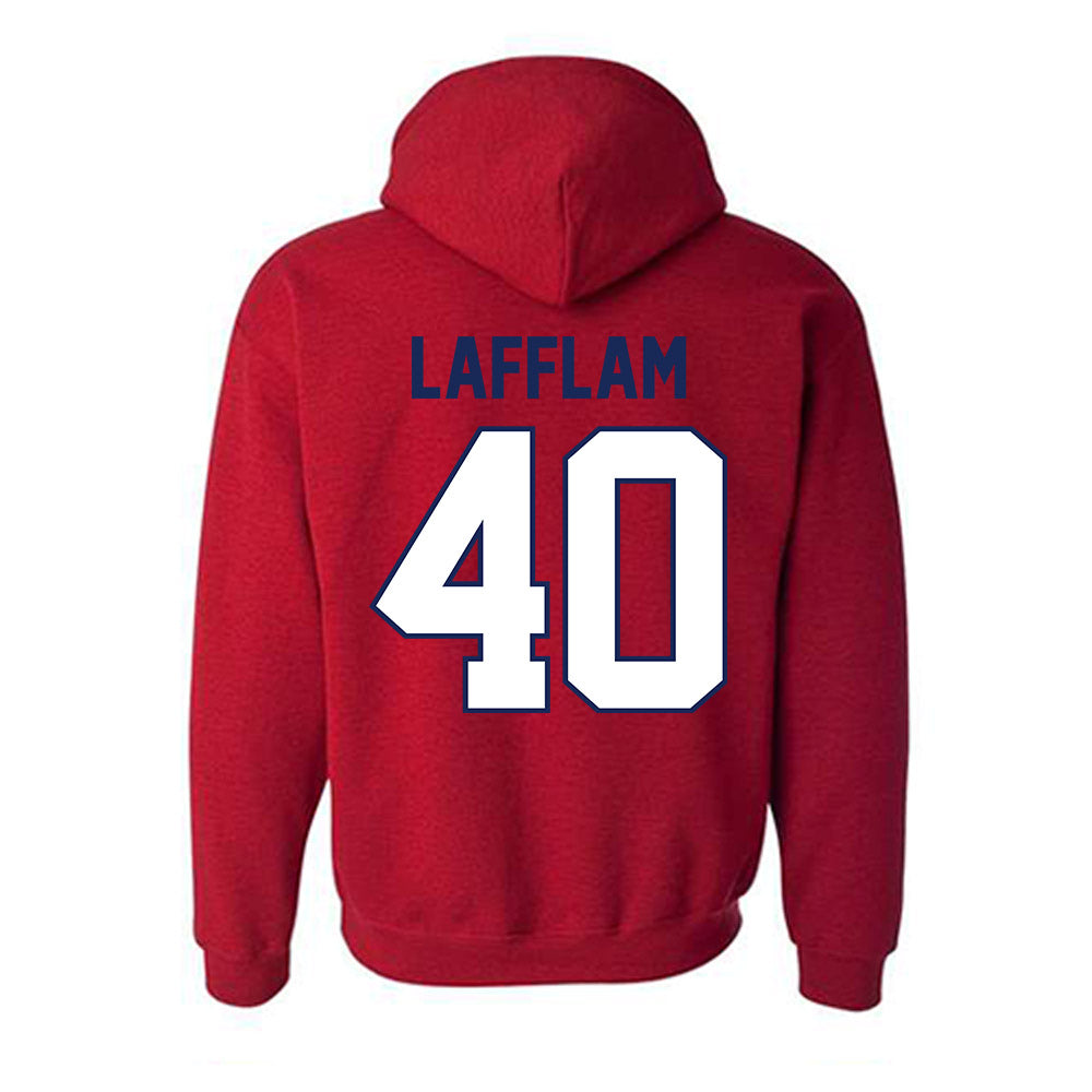 Arizona - NCAA Baseball : Jack Lafflam - Sports Shersey Hooded Sweatshirt-1