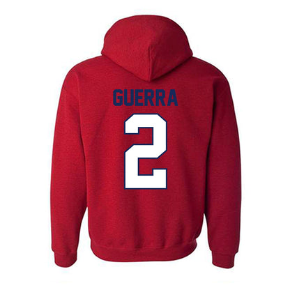 Arizona - NCAA Baseball : Ethan Guerra - Sports Shersey Hooded Sweatshirt-1