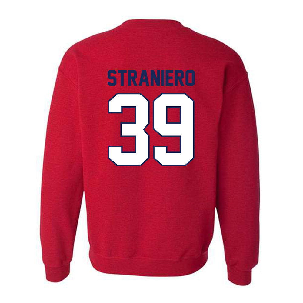 Arizona - NCAA Baseball : Nolan Straniero - Sports Shersey Crewneck Sweatshirt-1