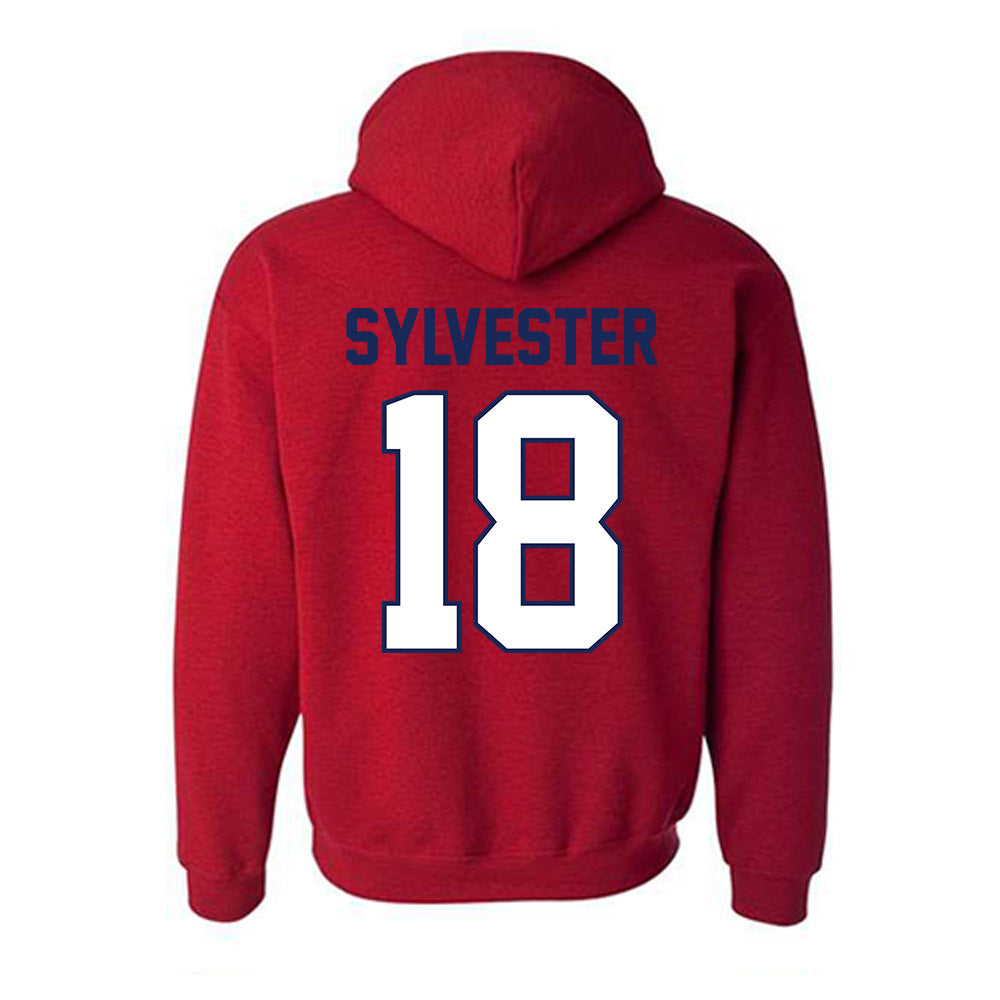 Arizona - NCAA Baseball : Beau Sylvester - Sports Shersey Hooded Sweatshirt-1