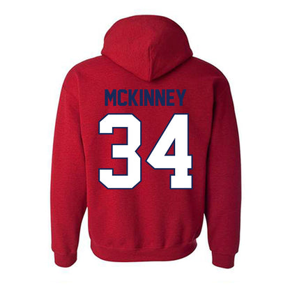 Arizona - NCAA Baseball : Collin McKinney - Sports Shersey Hooded Sweatshirt-1