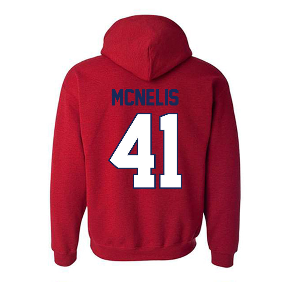 Arizona - NCAA Baseball : Chaz McNelis - Sports Shersey Hooded Sweatshirt-1