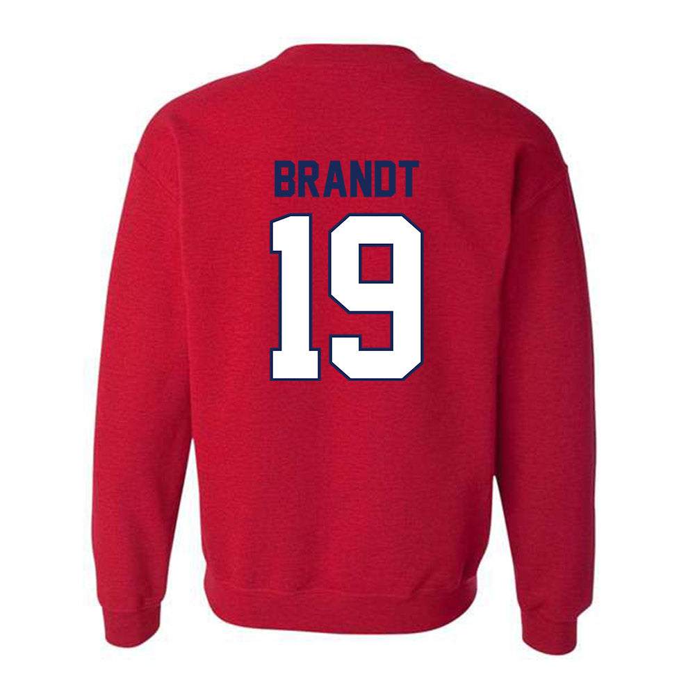 Arizona - NCAA Baseball : Evan Brandt - Sports Shersey Crewneck Sweatshirt-1