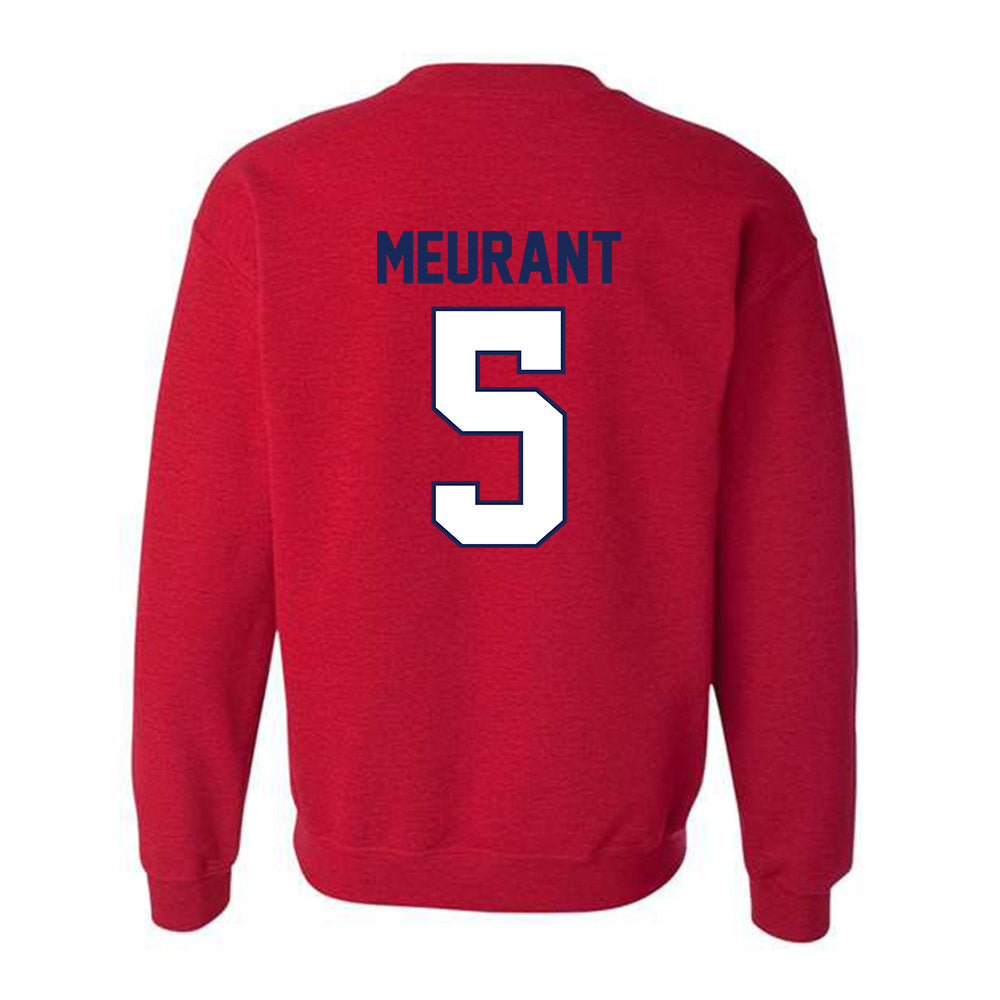 Arizona - NCAA Baseball : Mathis Meurant - Sports Shersey Crewneck Sweatshirt-1