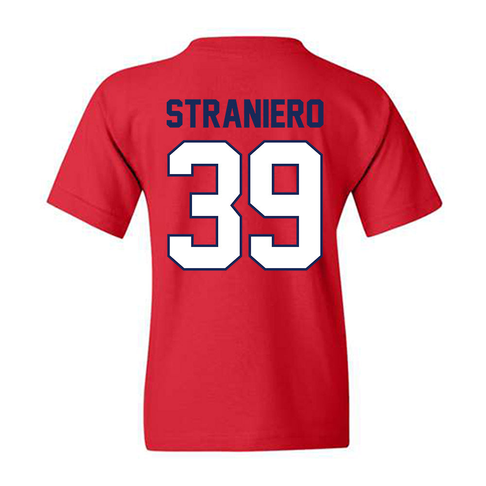 Arizona - NCAA Baseball : Nolan Straniero - Sports Shersey Youth T-Shirt-1