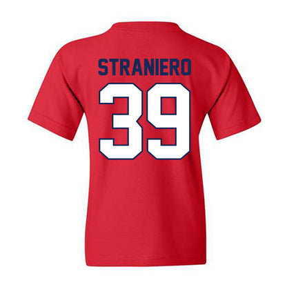 Arizona - NCAA Baseball : Nolan Straniero - Sports Shersey Youth T-Shirt-1