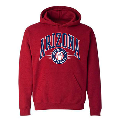 Arizona - NCAA Baseball : Beau Sylvester - Sports Shersey Hooded Sweatshirt-0