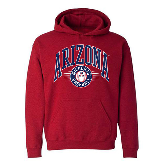 Arizona - NCAA Baseball : Evan Brandt - Sports Shersey Hooded Sweatshirt-0
