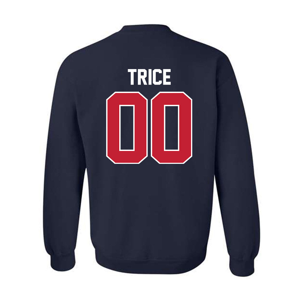 Arizona - NCAA Softball : Sereniti Trice - Sports Shersey Crewneck Sweatshirt-1
