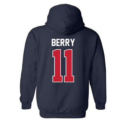 Arizona - NCAA Softball : Jenae Berry - Sports Shersey Hooded Sweatshirt-1