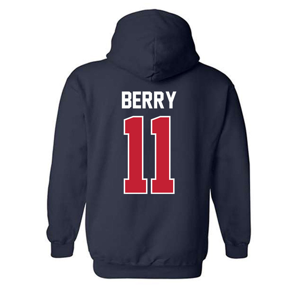 Arizona - NCAA Softball : Jenae Berry - Sports Shersey Hooded Sweatshirt-1