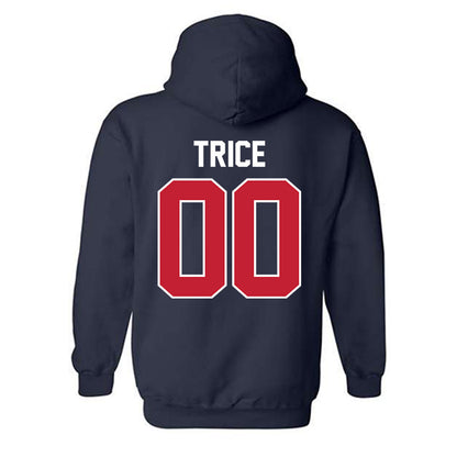 Arizona - NCAA Softball : Sereniti Trice - Sports Shersey Hooded Sweatshirt-1