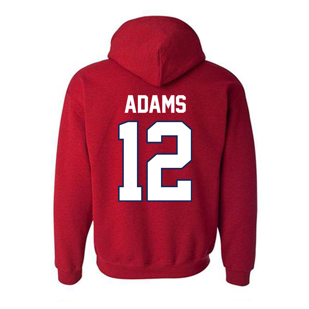Arizona - NCAA Softball : Jalen Adams - Sports Shersey Hooded Sweatshirt-1