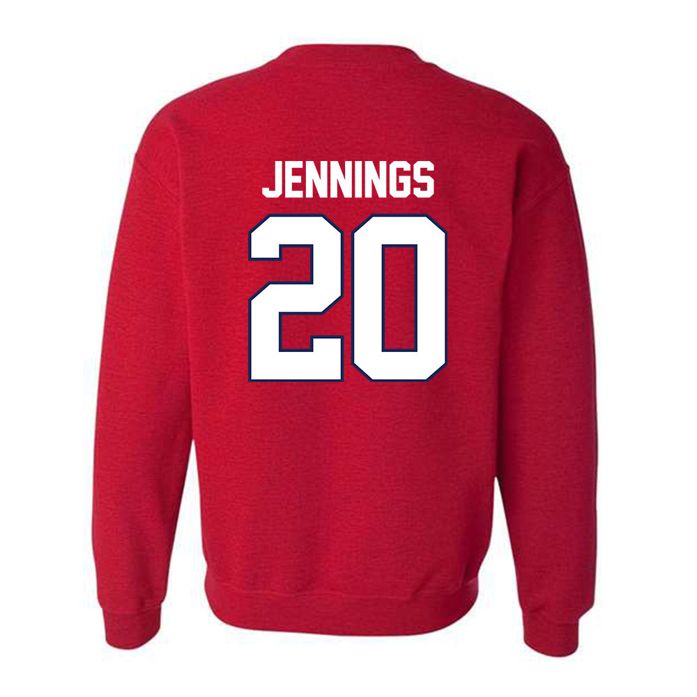 Arizona - NCAA Softball : Tele Jennings - Sports Shersey Crewneck Sweatshirt-1