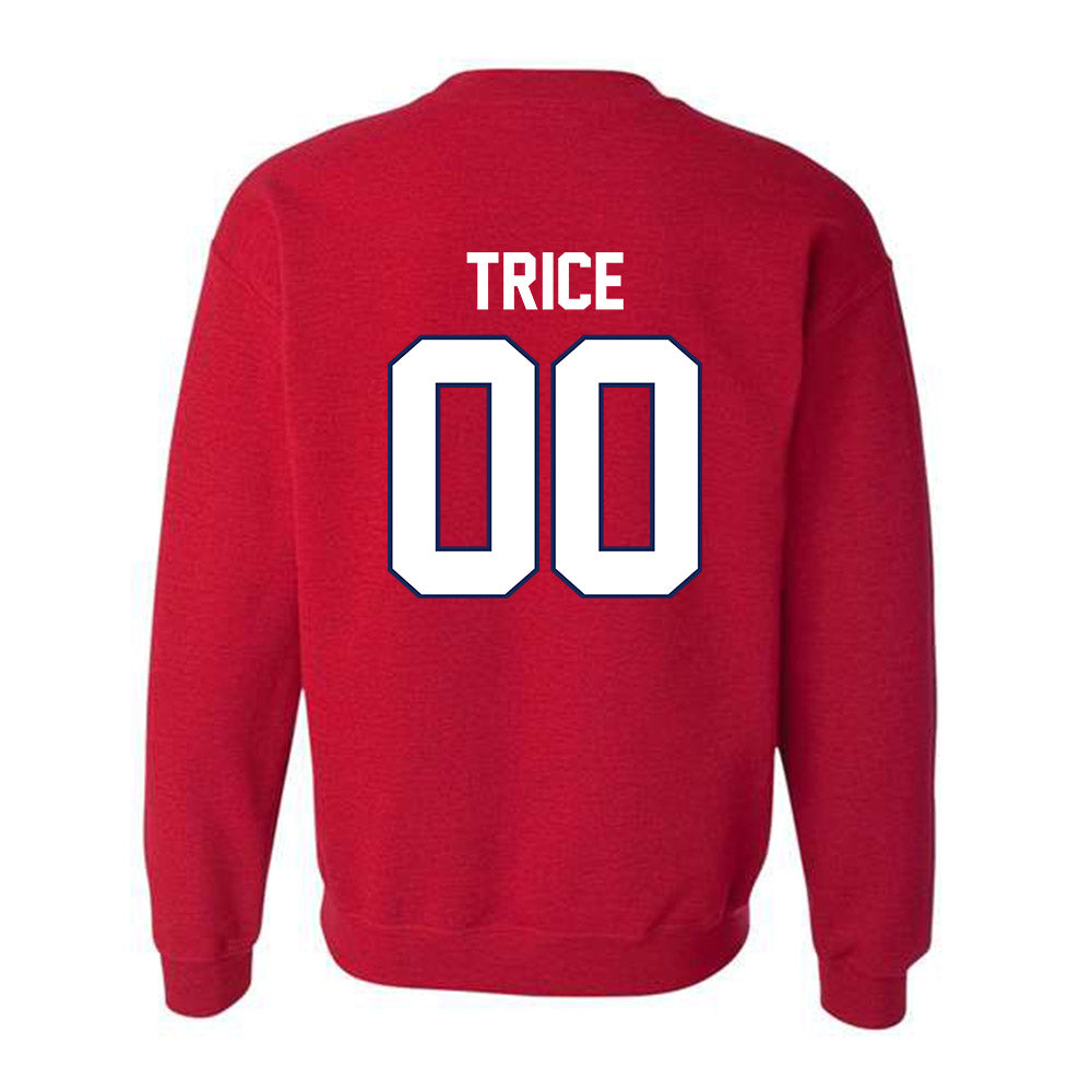 Arizona - NCAA Softball : Sereniti Trice - Sports Shersey Crewneck Sweatshirt-1