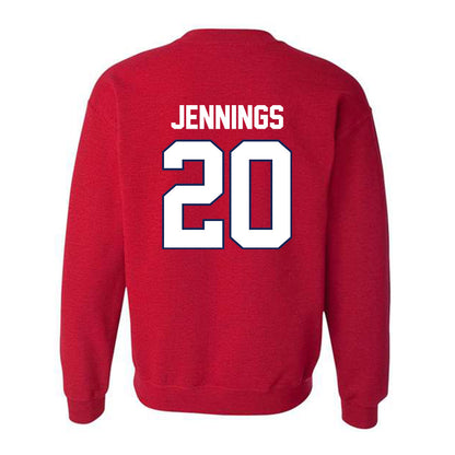 Arizona - NCAA Softball : Tele Jennings - Sports Shersey Crewneck Sweatshirt-1