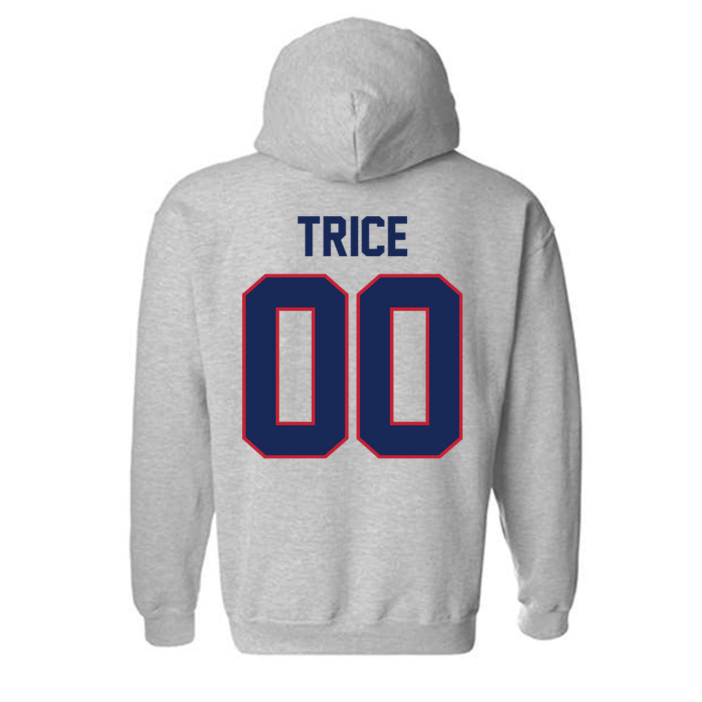 Arizona - NCAA Softball : Sereniti Trice - Sports Shersey Hooded Sweatshirt-1