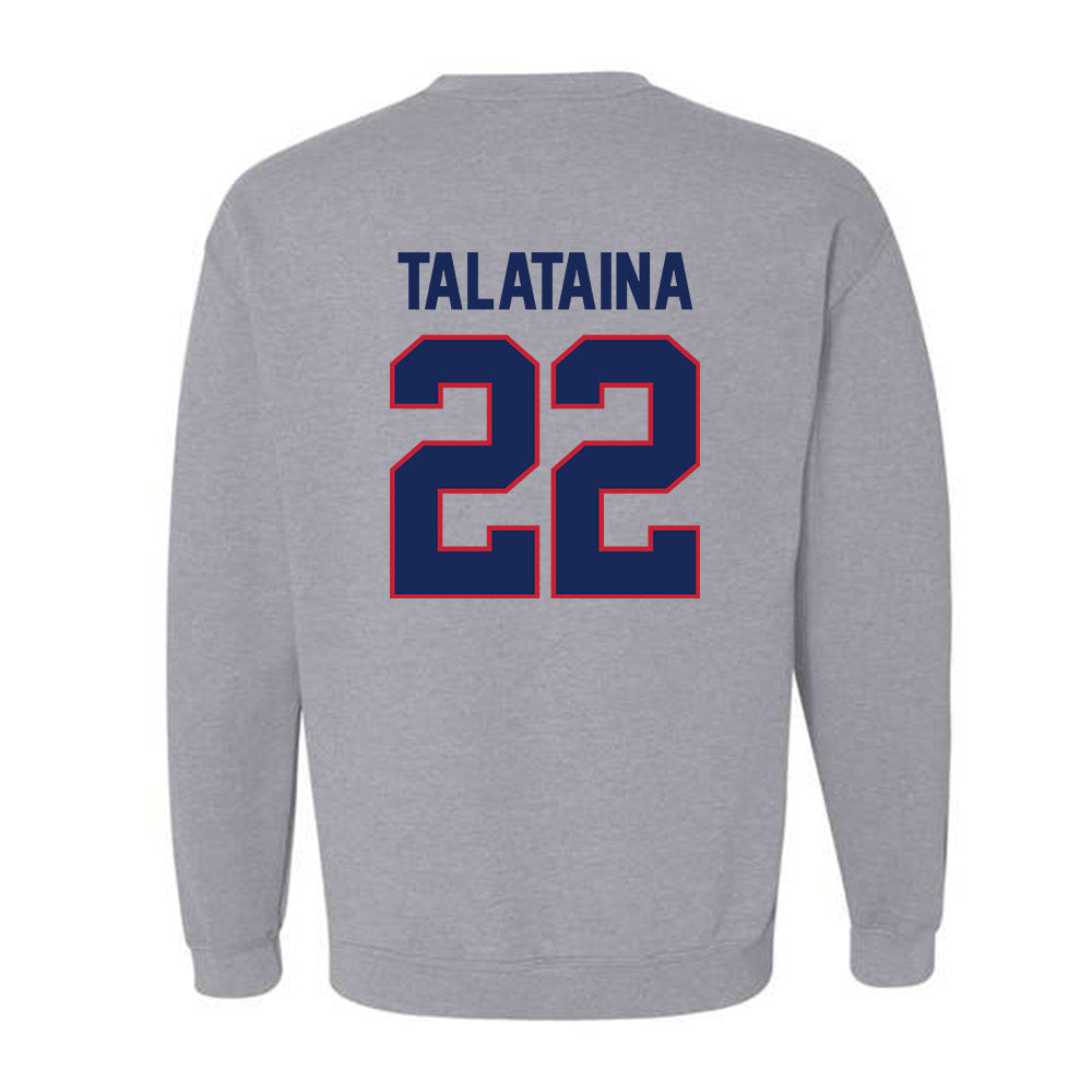 Arizona - NCAA Softball : Sinalei Talataina - Sports Shersey Crewneck Sweatshirt-1