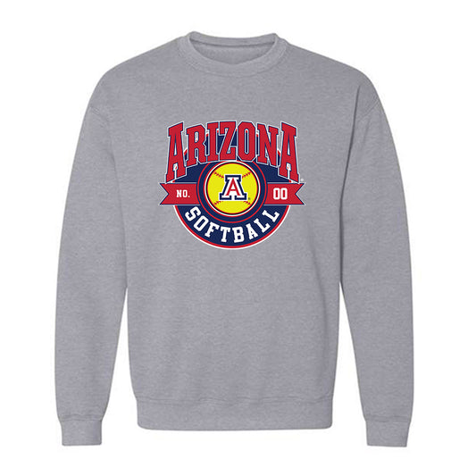Arizona - NCAA Softball : Sereniti Trice - Sports Shersey Crewneck Sweatshirt-0