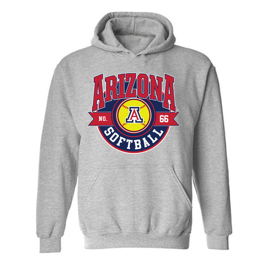 Arizona - NCAA Softball : Addison Duke - Sports Shersey Hooded Sweatshirt-0