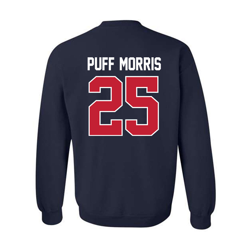Arizona - NCAA Women's Basketball : Aliyahna "Puff" Morris - Sports Shersey Crewneck Sweatshirt-1