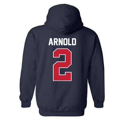  - NCAA Men's Basketball : Addison Arnold - Sports Shersey Hooded Sweatshirt-1