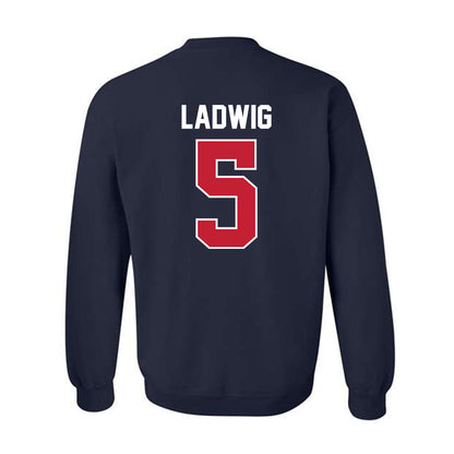 Arizona - NCAA Women's Basketball : Molly Ladwig - Sports Shersey Crewneck Sweatshirt-1