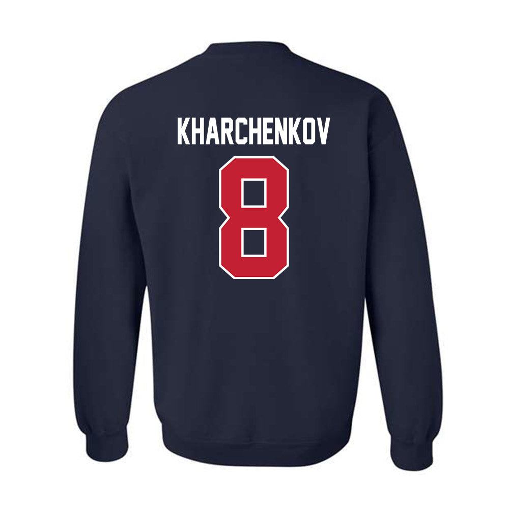 Arizona - NCAA Men's Basketball : Ivan Kharchenkov - Sports Shersey Crewneck Sweatshirt-1