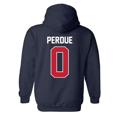 Arizona - NCAA Women's Basketball : Mickayla Perdue - Sports Shersey Hooded Sweatshirt-1