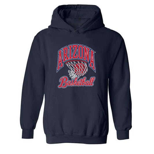 Arizona - NCAA Men's Basketball : Sven Djopmo - Sports Shersey Hooded Sweatshirt-0
