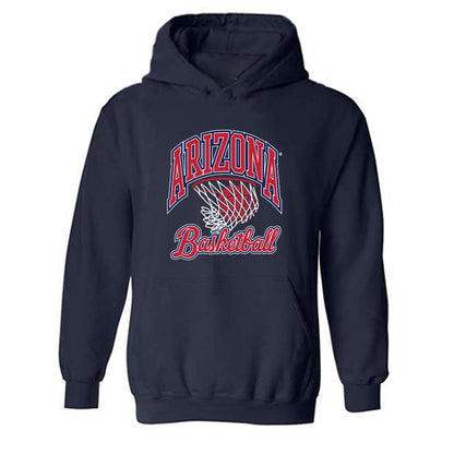 Arizona - NCAA Men's Basketball : Koa Peat - Sports Shersey Hooded Sweatshirt-0