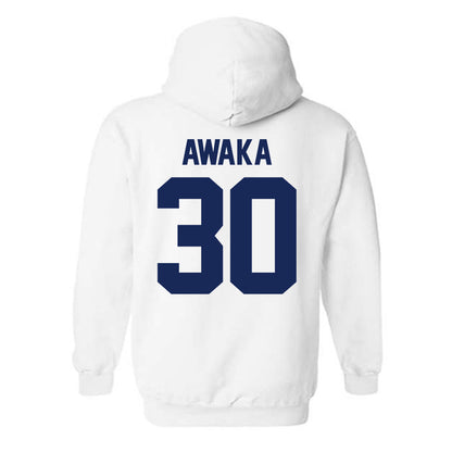 Arizona - NCAA Men's Basketball : Tobe Awaka - Sports Shersey Hooded Sweatshirt-1