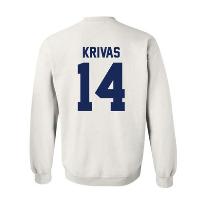 Arizona - NCAA Men's Basketball : Motiejus Krivas - Sports Shersey Crewneck Sweatshirt-1