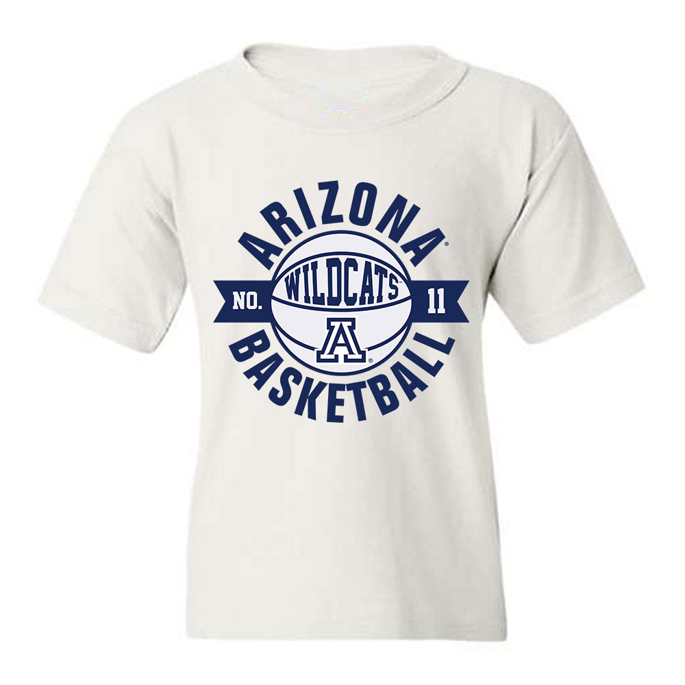 Arizona - NCAA Men's Basketball : Jackson Cook - Sports Shersey Youth T-Shirt-0