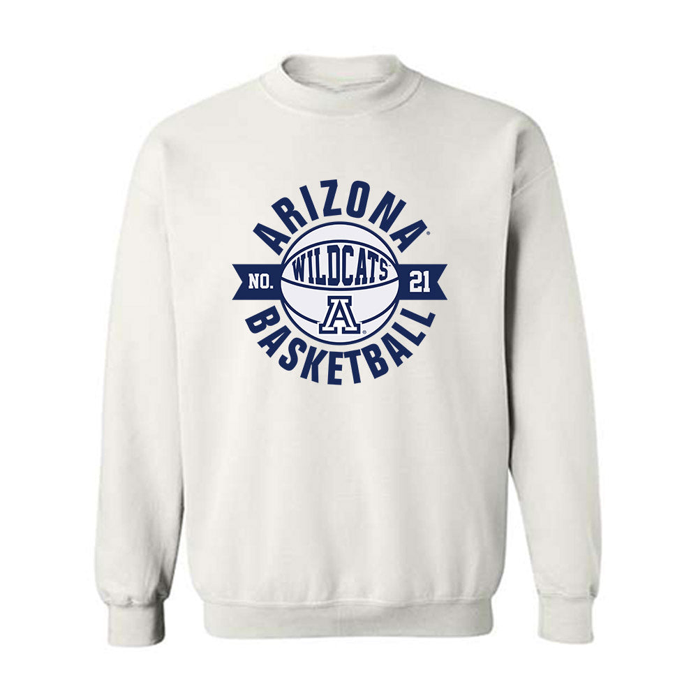 Arizona - NCAA Men's Basketball : Evan Nelson - Sports Shersey Crewneck Sweatshirt-0