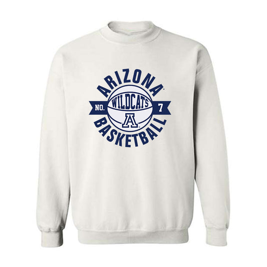Arizona - NCAA Men's Basketball : Jackson Francois - Sports Shersey Crewneck Sweatshirt-0