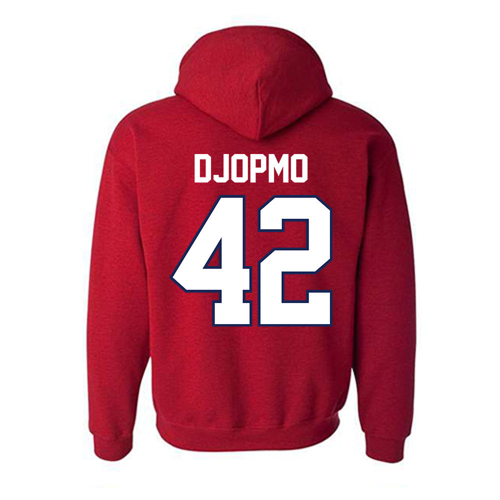 Arizona - NCAA Men's Basketball : Sven Djopmo - Sports Shersey Hooded Sweatshirt-1