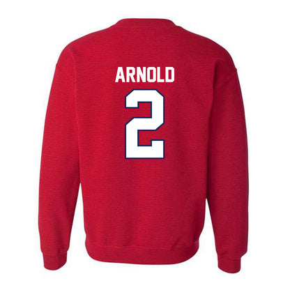  - NCAA Men's Basketball : Addison Arnold - Sports Shersey Crewneck Sweatshirt-1