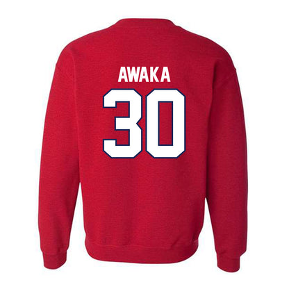 Arizona - NCAA Men's Basketball : Tobe Awaka - Sports Shersey Crewneck Sweatshirt-1