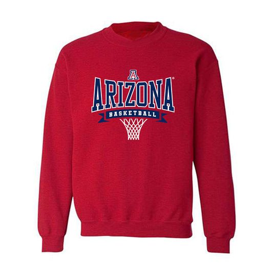 Arizona - NCAA Men's Basketball : Jackson Cook - Sports Shersey Crewneck Sweatshirt-0