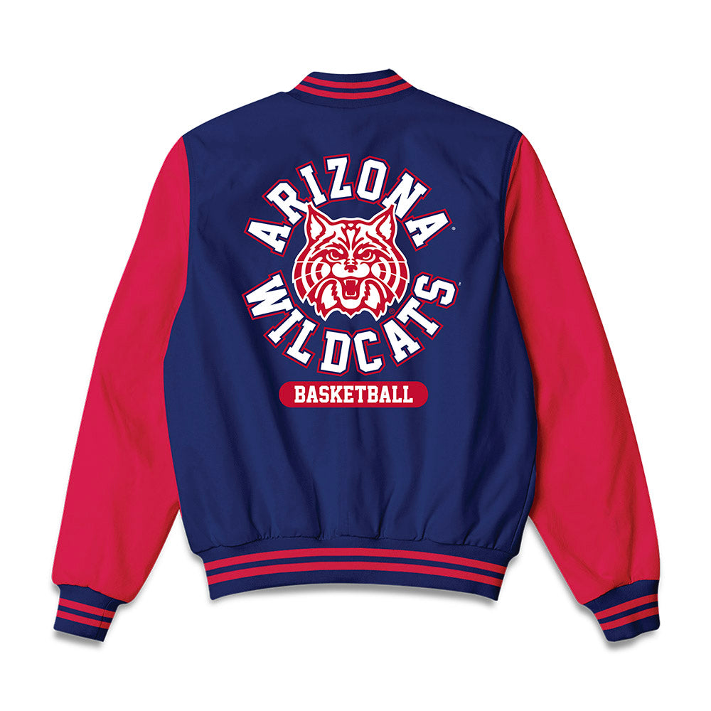 Arizona - NCAA Men's Basketball : Ivan Kharchenkov - Bomber Jacket-1