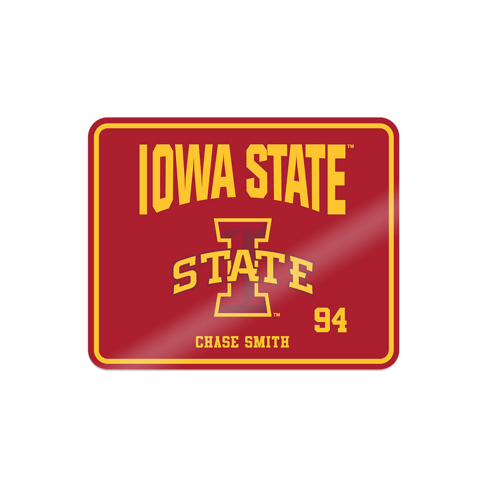 Iowa State - NCAA Football : Chase Smith - Sticker-0