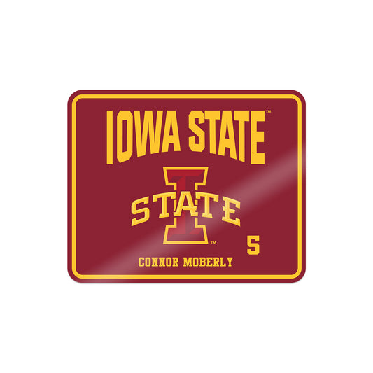 Iowa State - NCAA Football : Connor Moberly - Sticker-0
