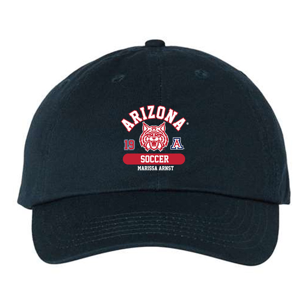 Arizona - NCAA Women's Soccer : Marissa Arnst - Dad Hat-0