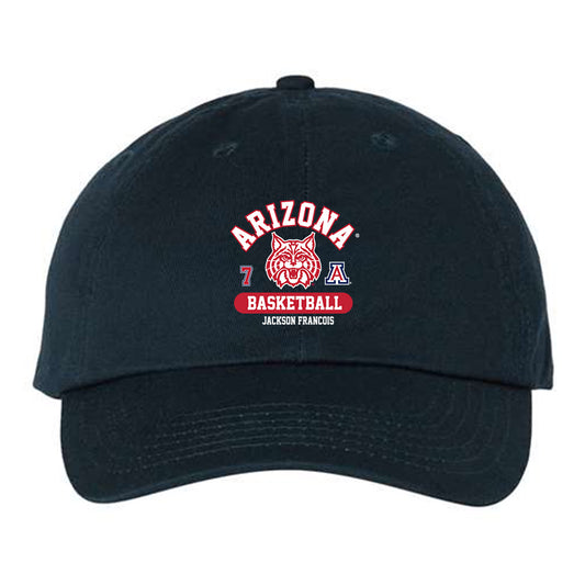 Arizona - NCAA Men's Basketball : Jackson Francois - Dad Hat-0