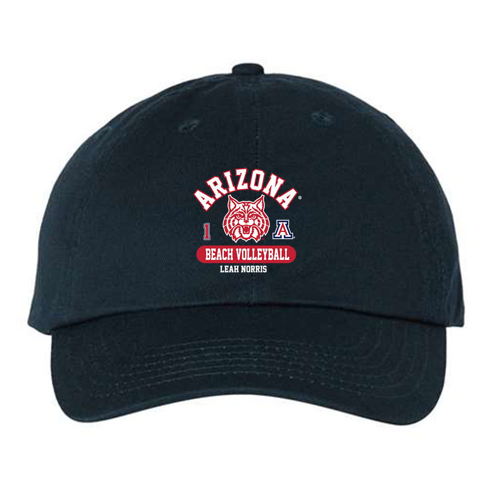 Arizona - NCAA Beach Volleyball : Leah Norris - Dad Hat-0