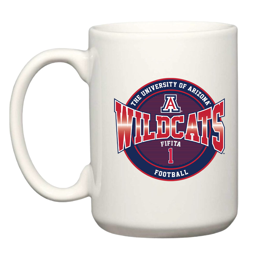 Arizona - NCAA Football : Noah Fifita - Coffee Mug-0