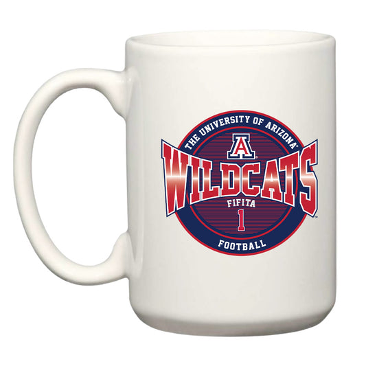 Arizona - NCAA Football : Noah Fifita - Coffee Mug-0