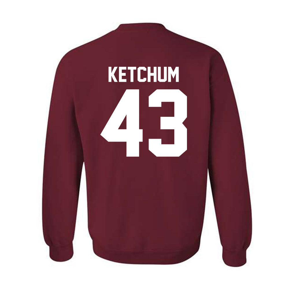 Alabama - NCAA Baseball : Jack Ketchum - Classic Shersey Crewneck Sweatshirt-1