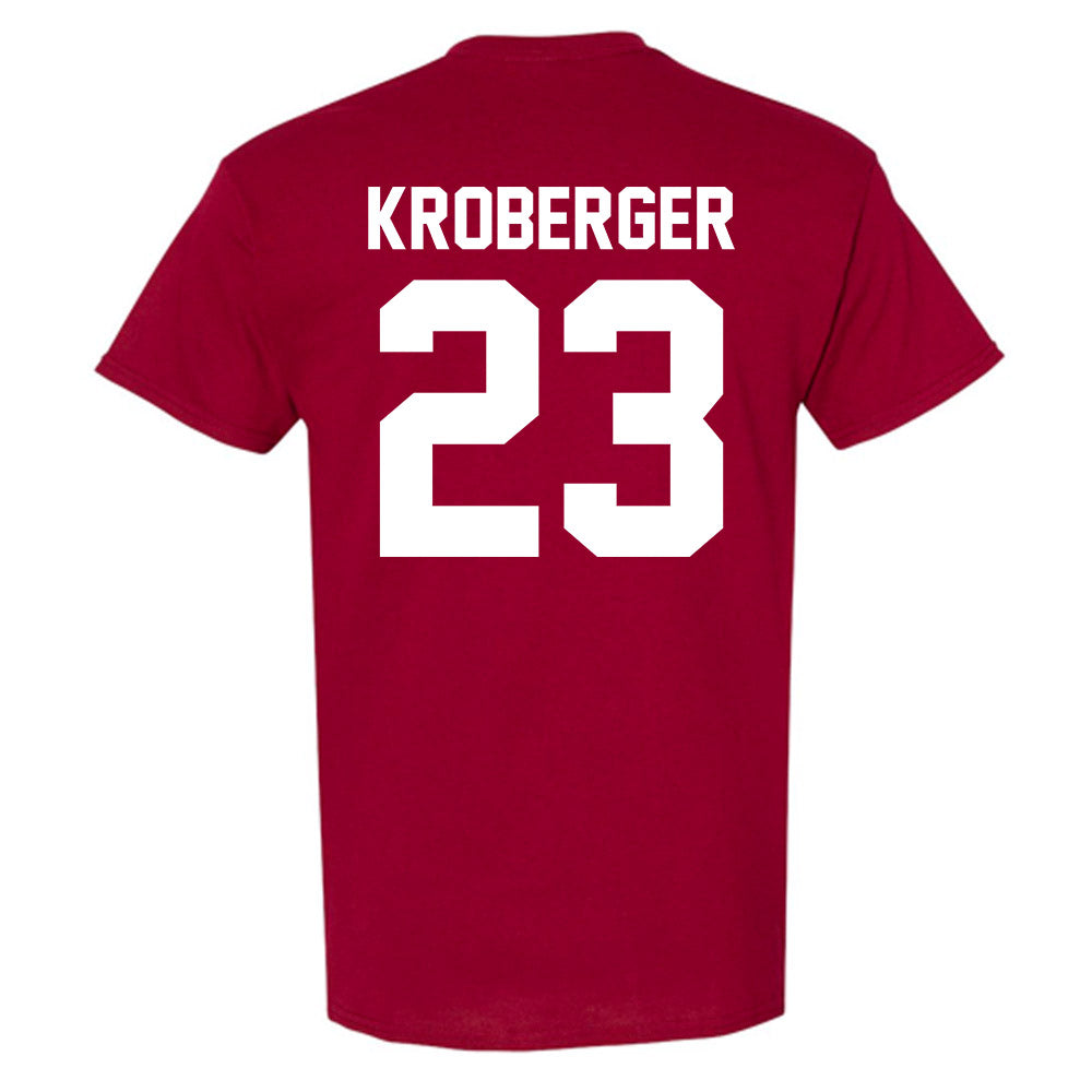 Alabama - NCAA Baseball : Chase Kroberger - Classic Shersey T-Shirt-1